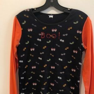 Cotton Halloween top - long sleeves